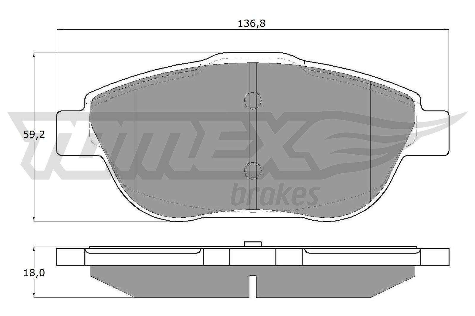 TOMEX Brakes TX 16-25