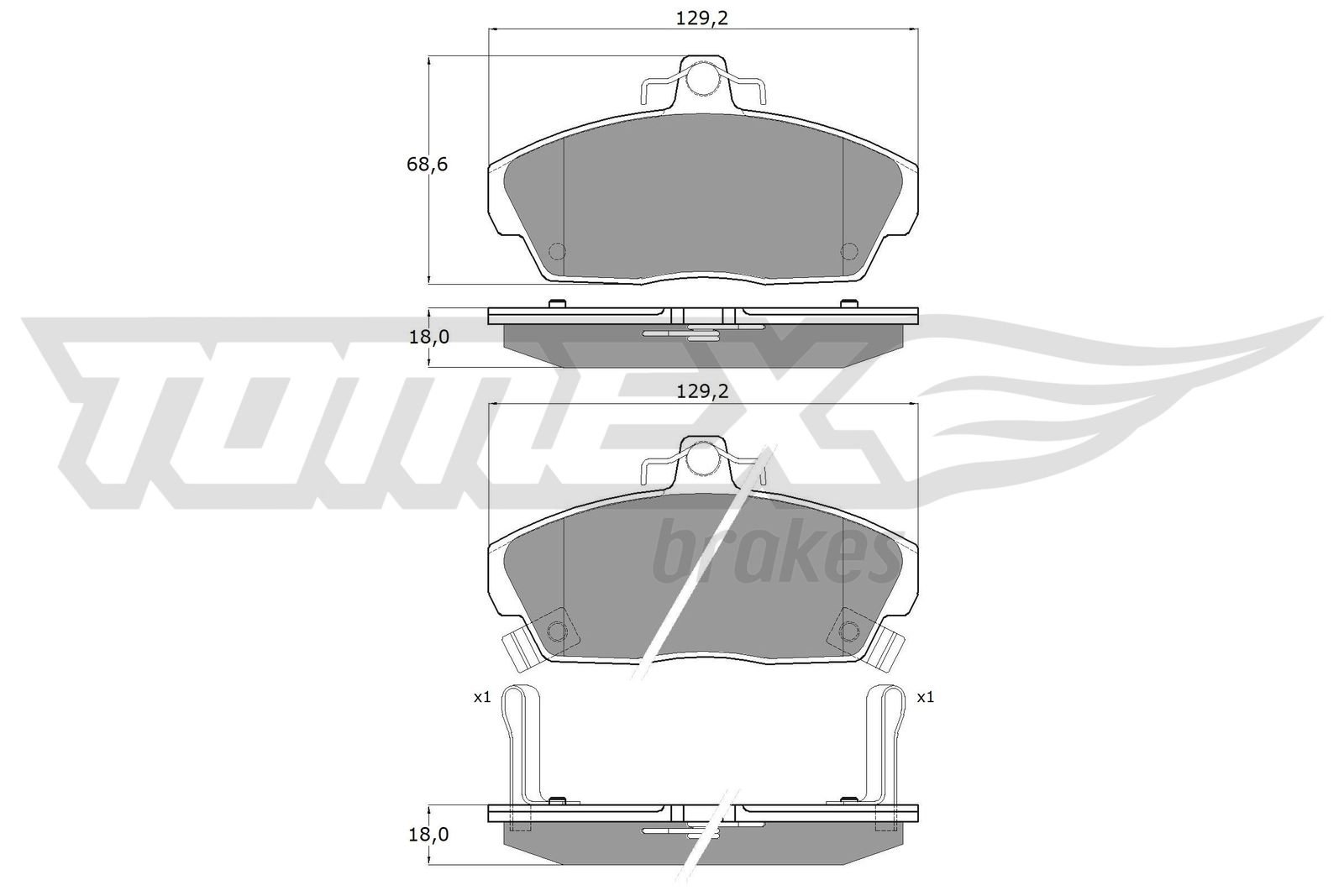 TOMEX Brakes TX 11-51