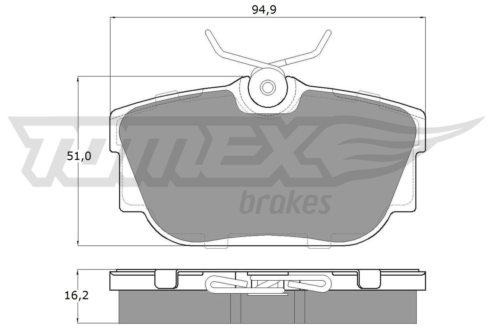 TOMEX Brakes TX 13-90