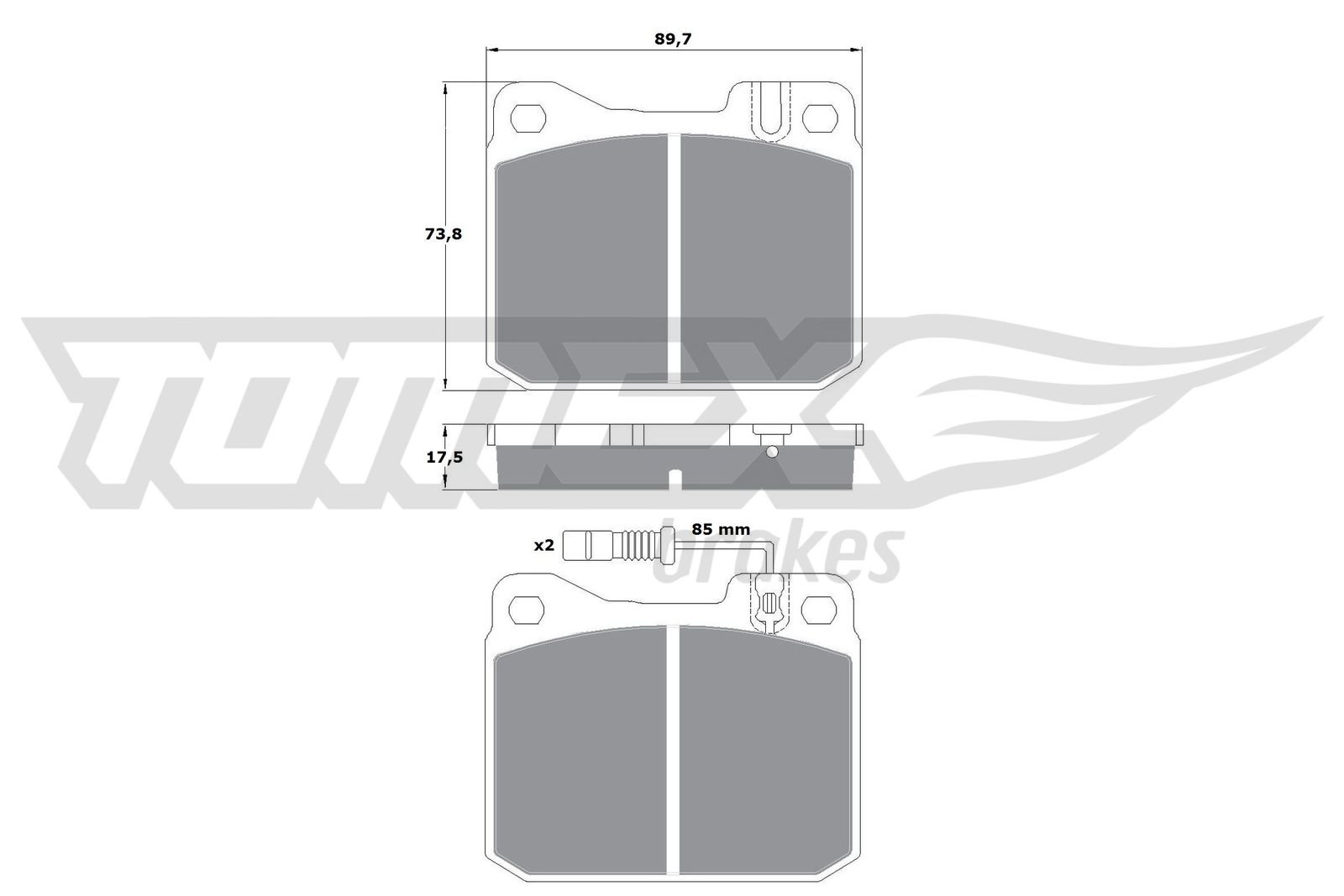 TOMEX Brakes TX 10-223