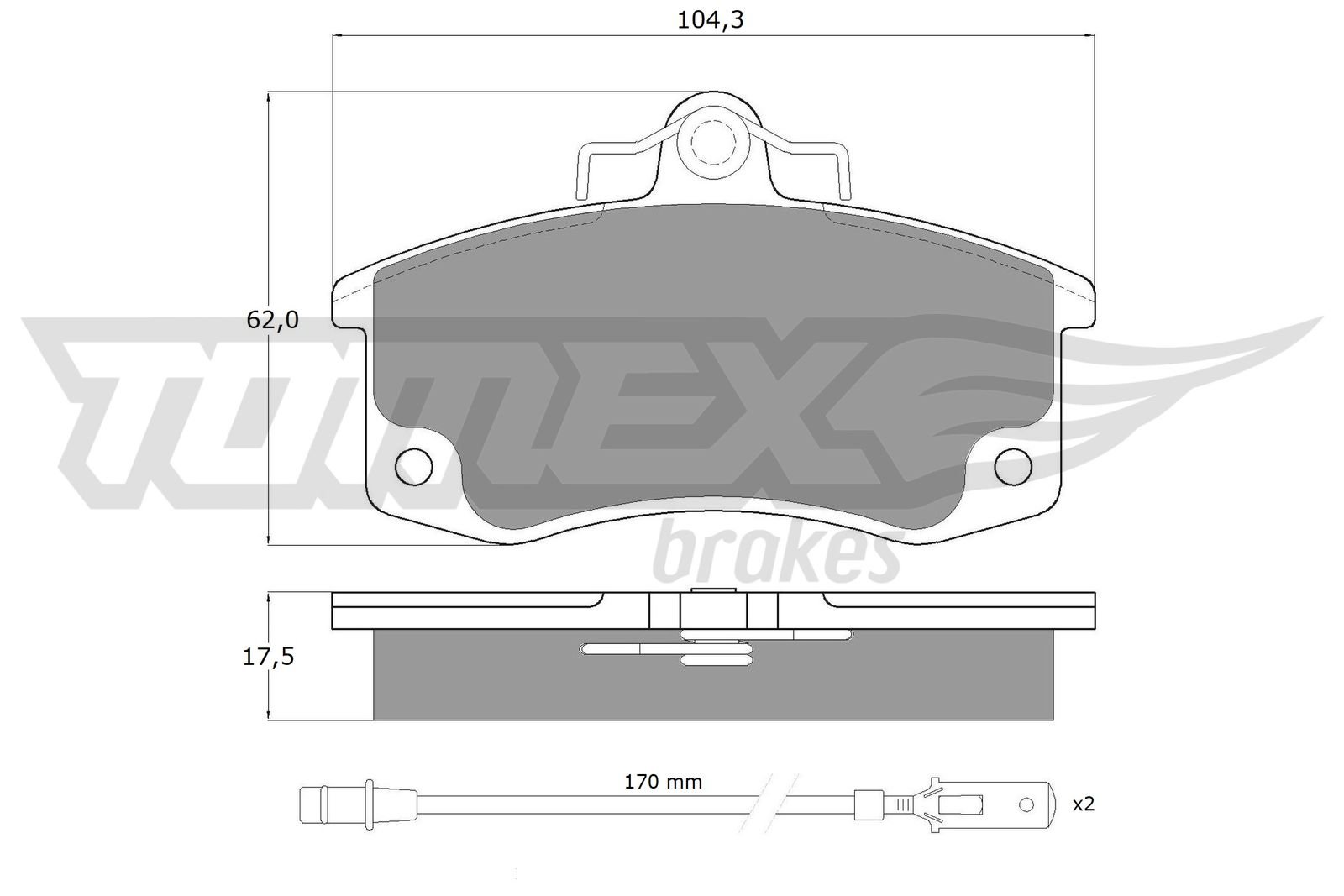 TOMEX Brakes TX 10-361