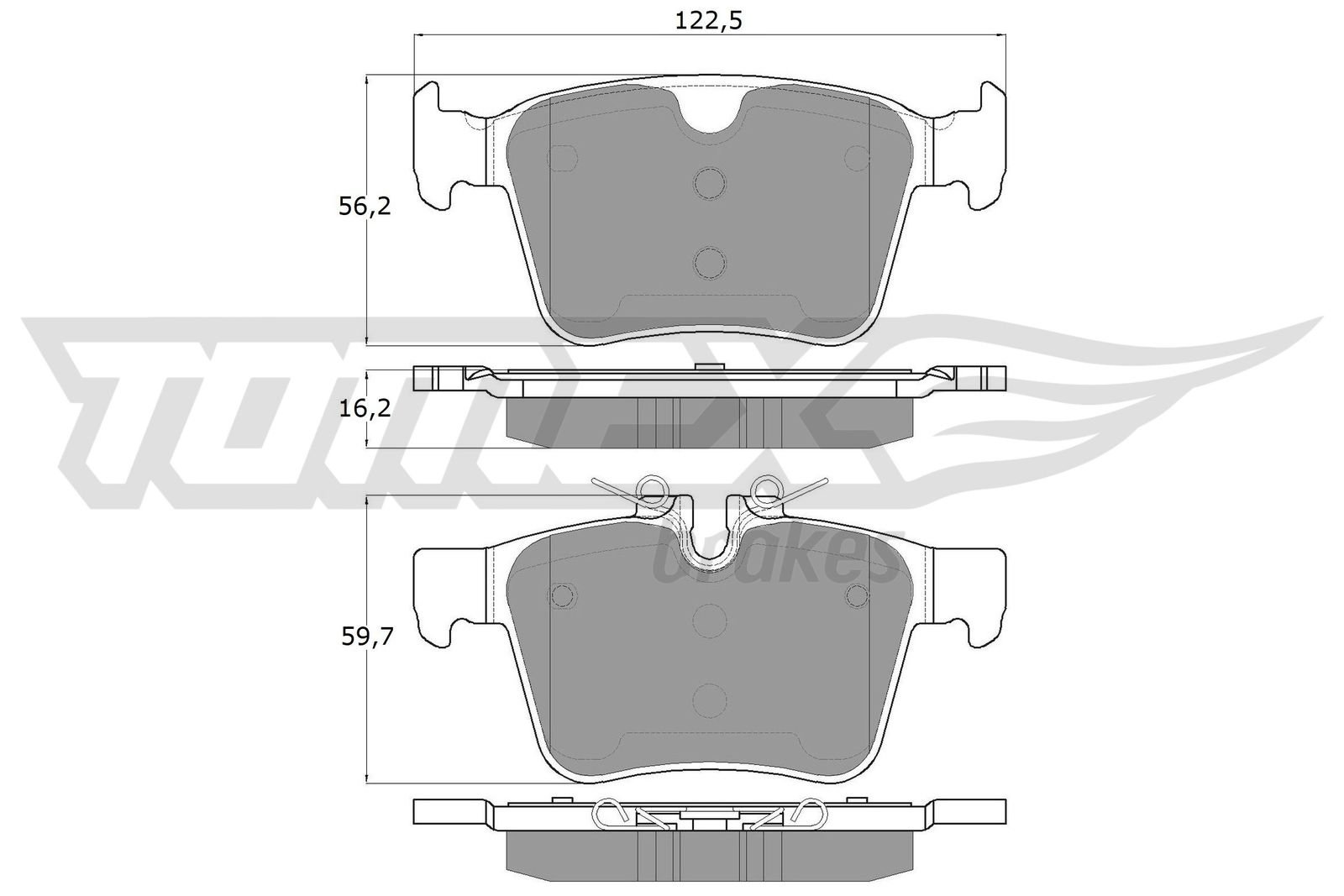 TOMEX Brakes TX 18-16