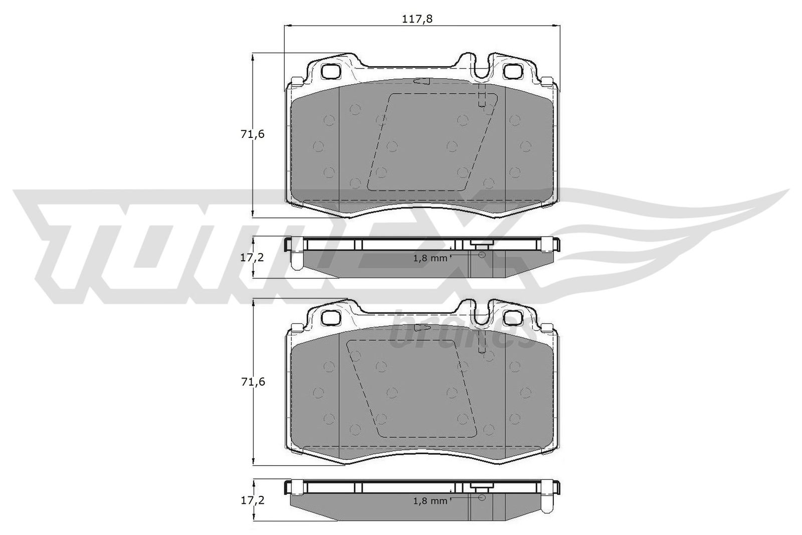 TOMEX Brakes TX 12-81