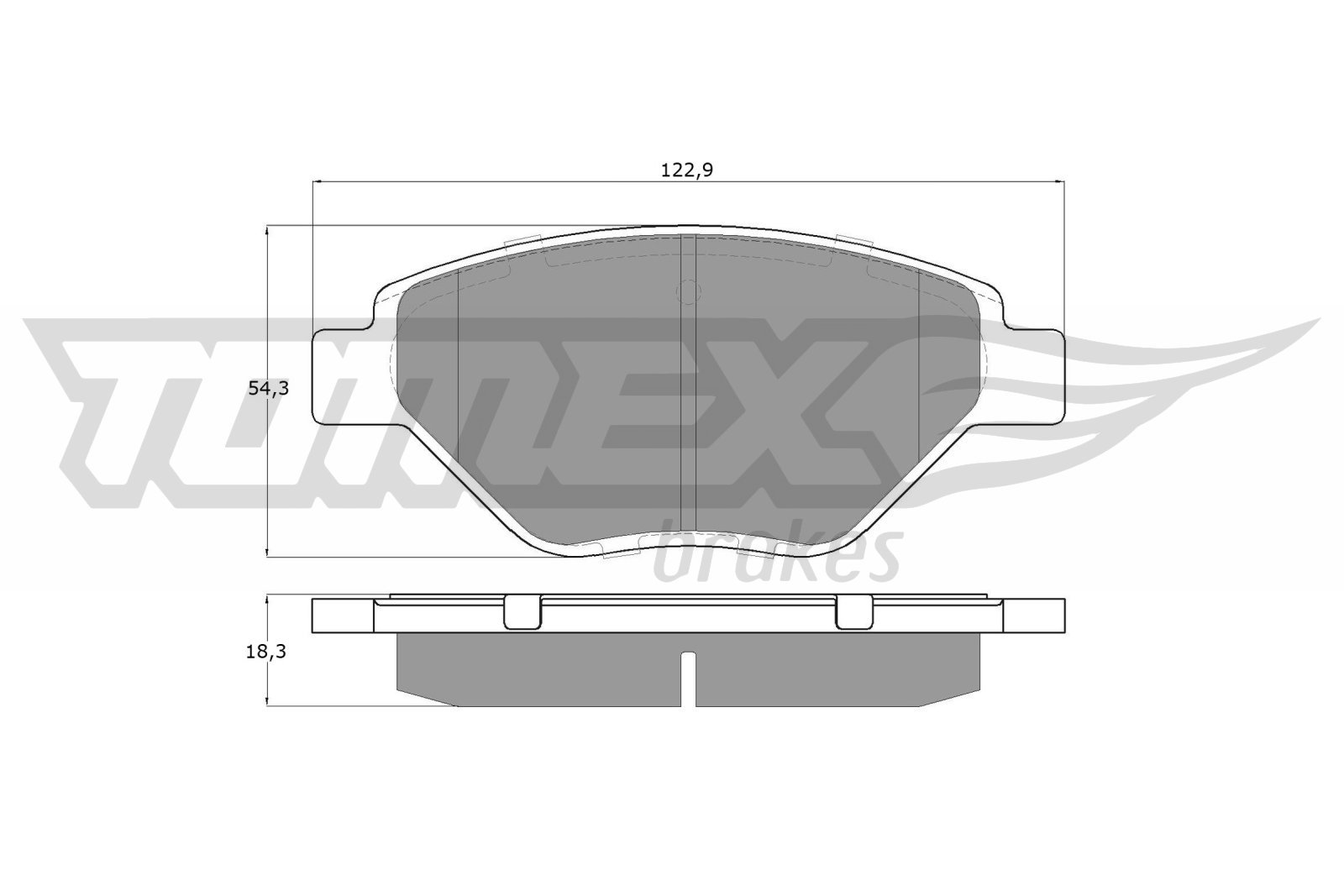 TOMEX Brakes TX 13-53