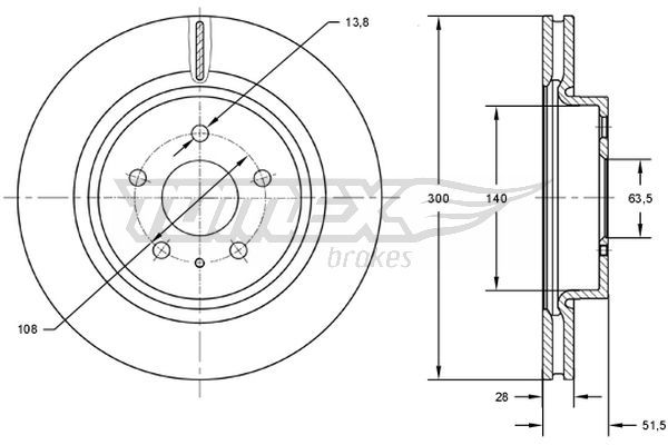 TOMEX Brakes TX 73-14