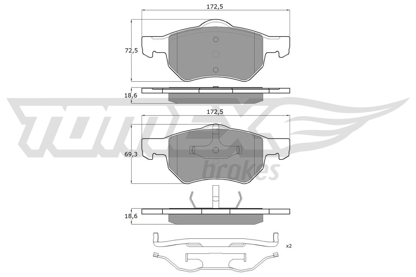 TOMEX Brakes TX 15-30