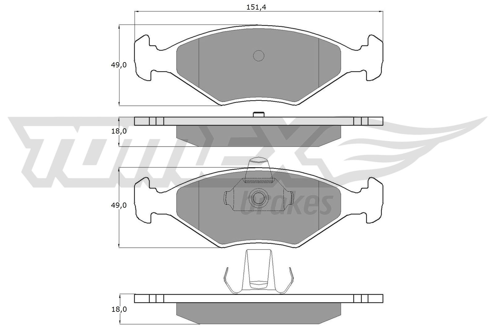 TOMEX Brakes TX 10-793