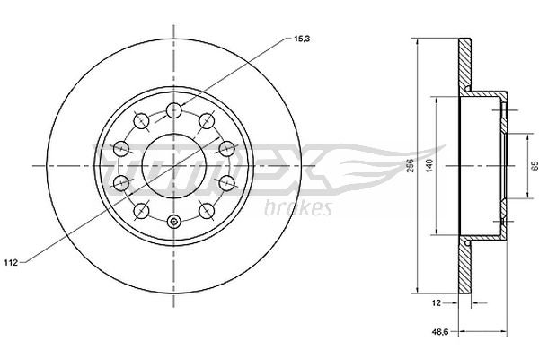 TOMEX Brakes TX 70-79