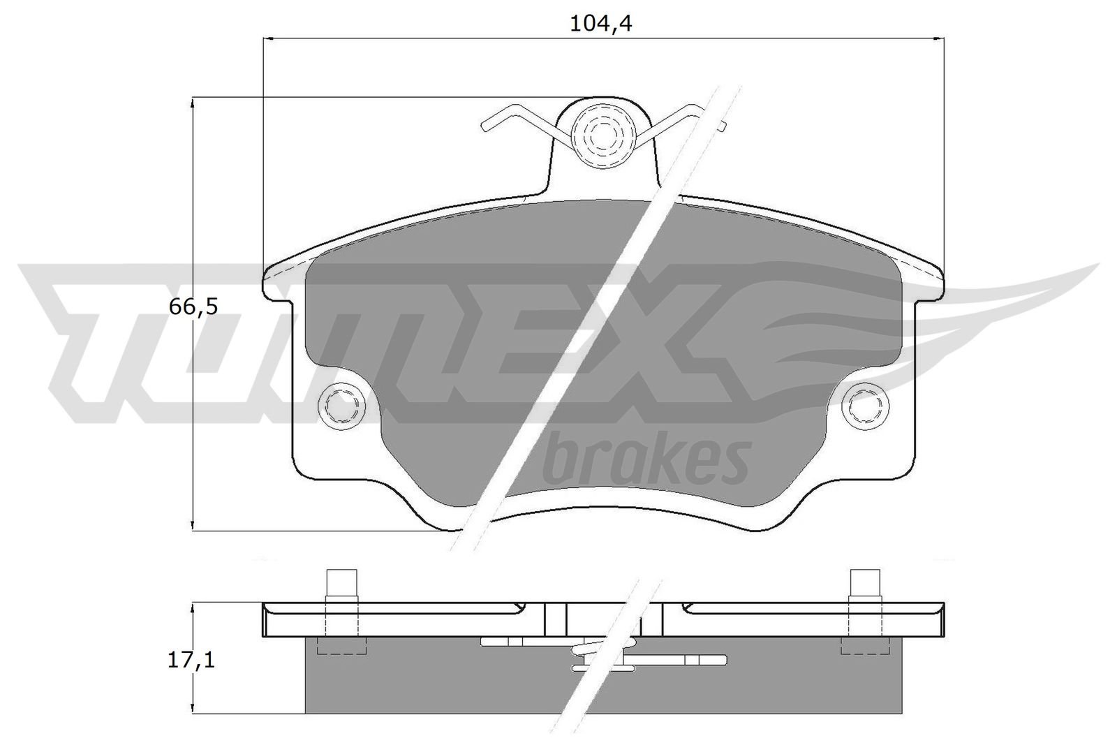 TOMEX Brakes TX 10-731