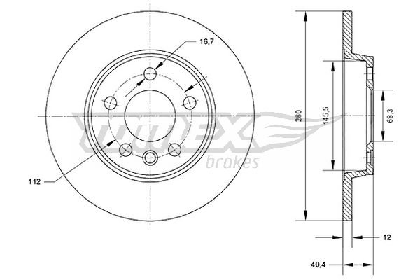 TOMEX Brakes TX 70-26