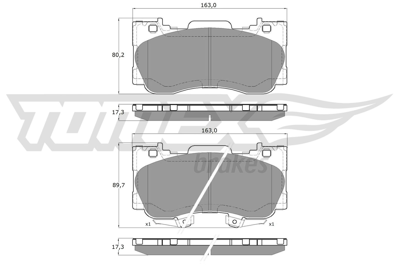 TOMEX Brakes TX 19-93