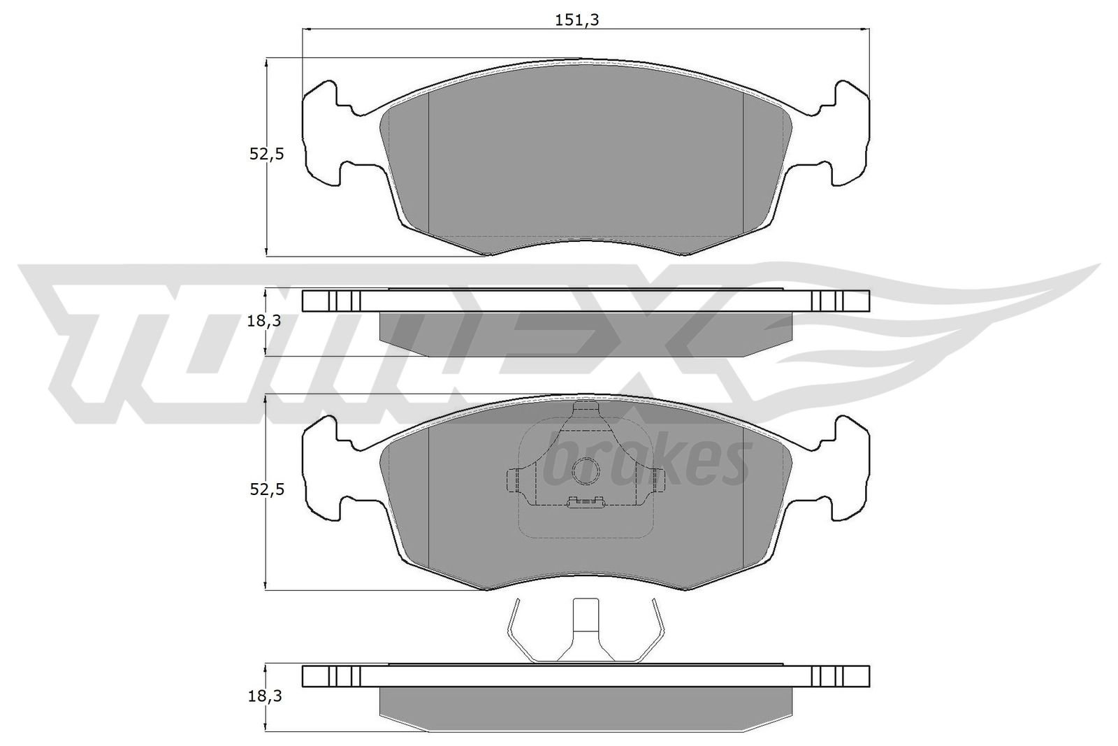 TOMEX Brakes TX 11-85