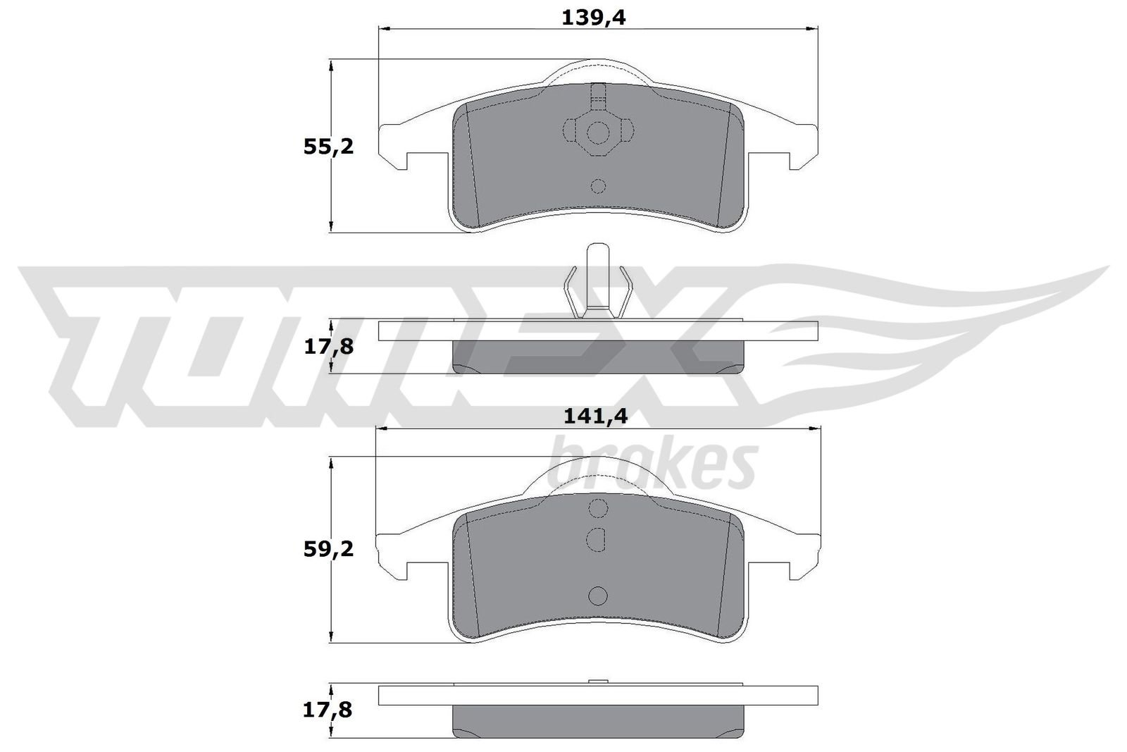 TOMEX Brakes TX 14-90