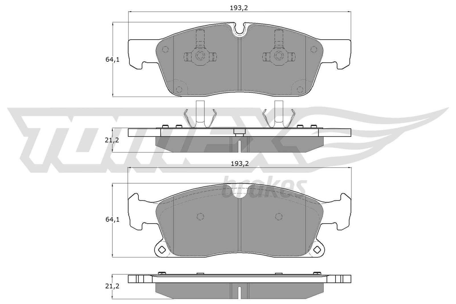 TOMEX Brakes TX 19-28