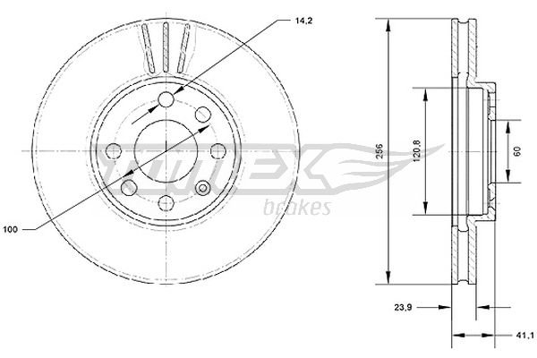 TOMEX Brakes TX 70-17