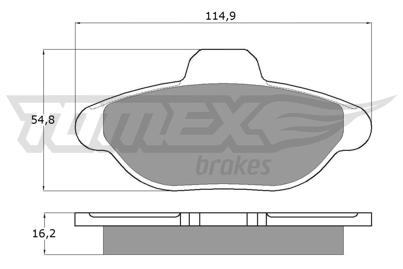 TOMEX Brakes TX 10-33