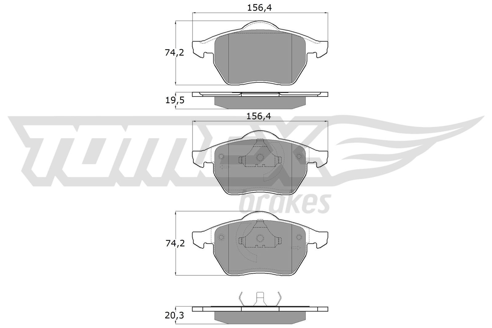 TOMEX Brakes TX 10-94