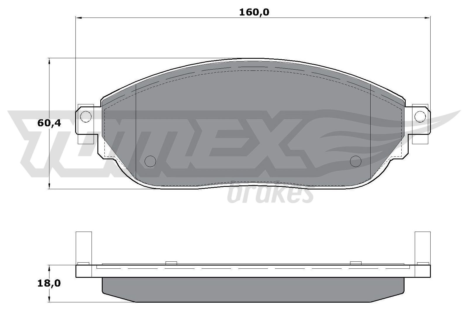 TOMEX Brakes TX 17-04