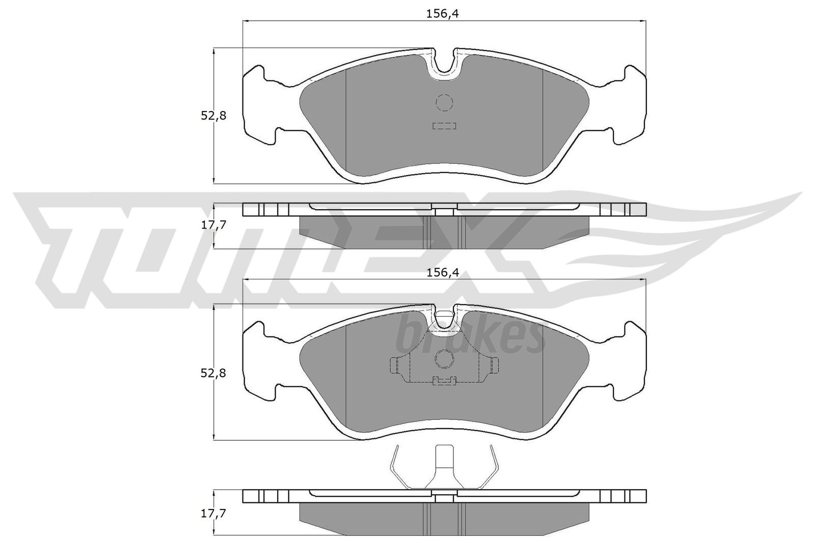 TOMEX Brakes TX 10-68