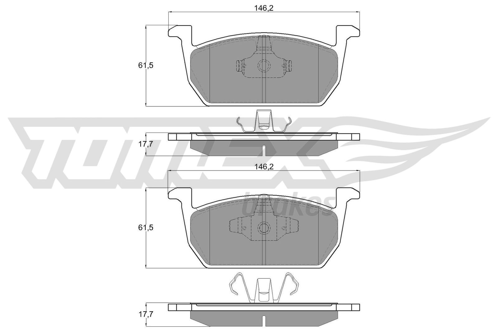 TOMEX Brakes TX 18-73