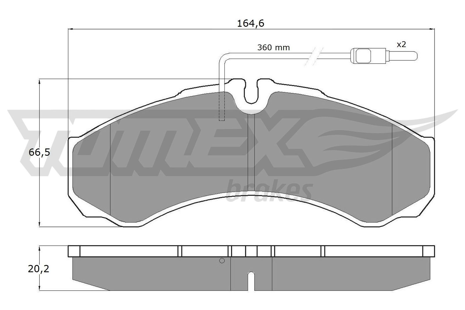 TOMEX Brakes TX 11-111