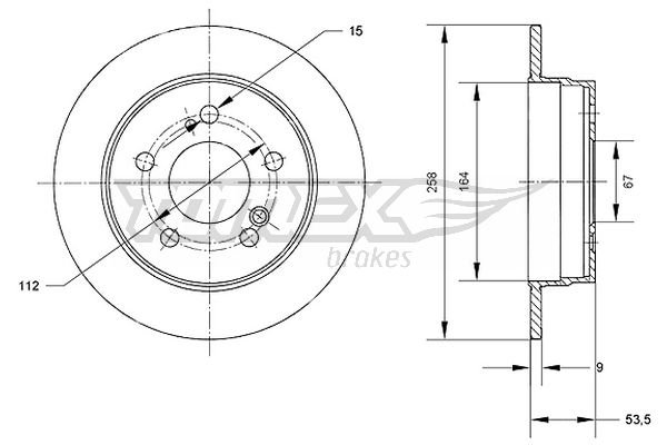 TOMEX Brakes TX 71-01