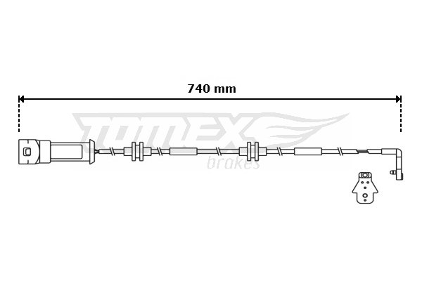 TOMEX Brakes TX 30-76