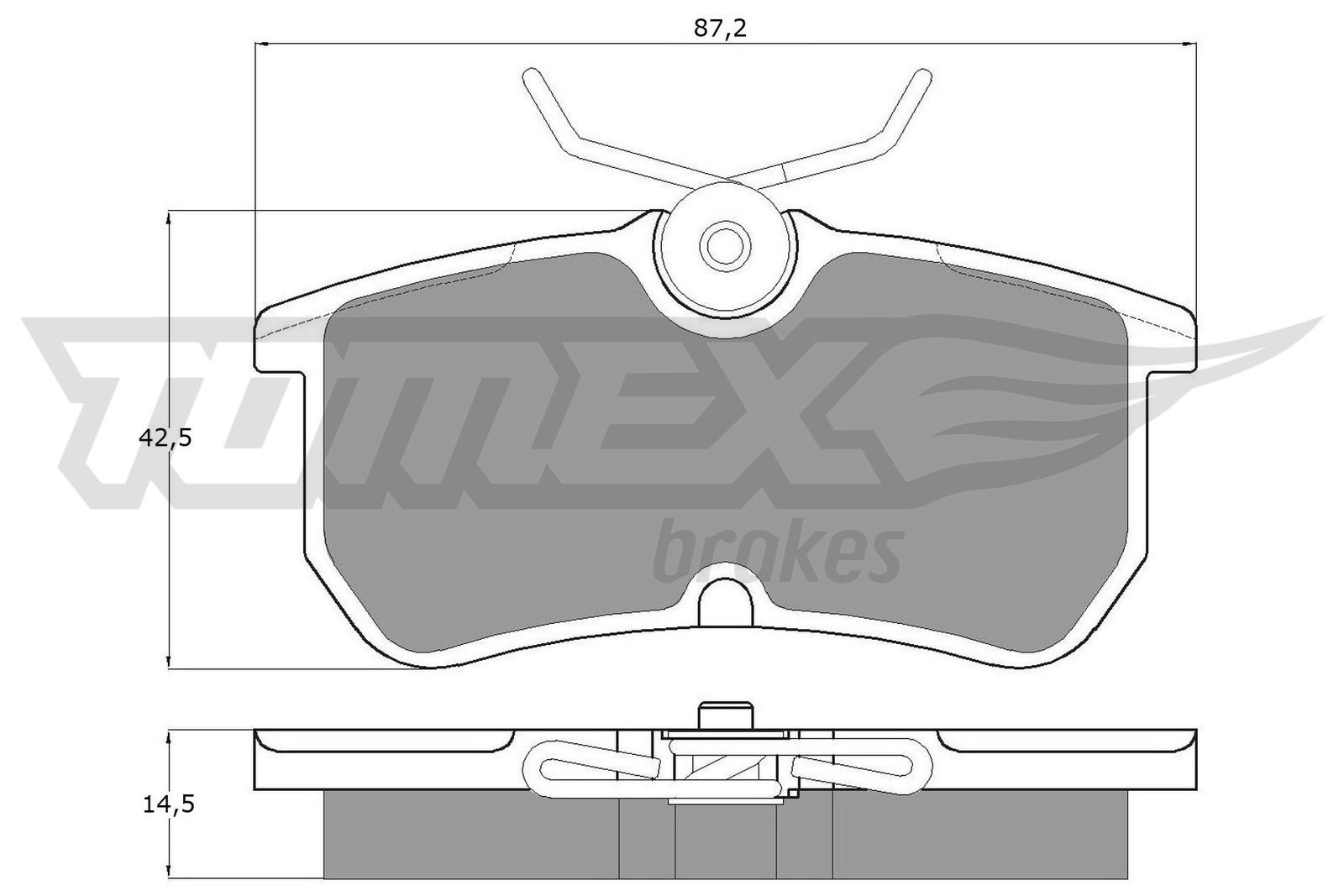 TOMEX Brakes TX 12-18