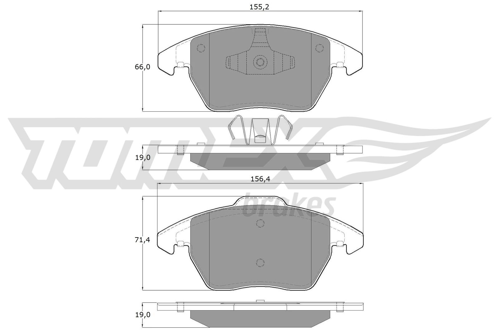 TOMEX Brakes TX 14-38