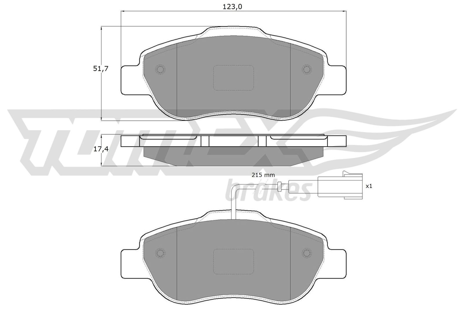 TOMEX Brakes TX 14-42