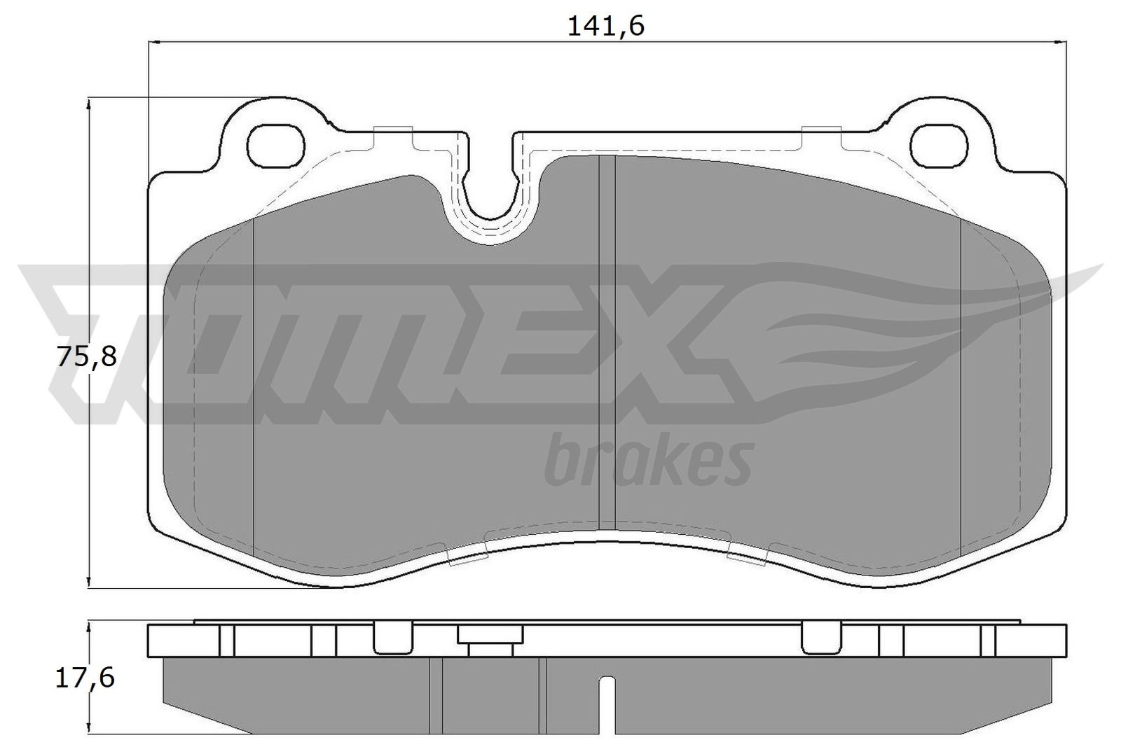 TOMEX Brakes TX 16-87