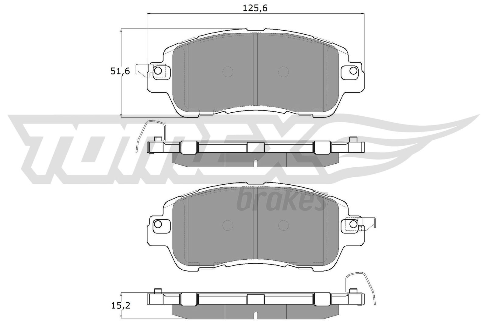 TOMEX Brakes TX 18-26