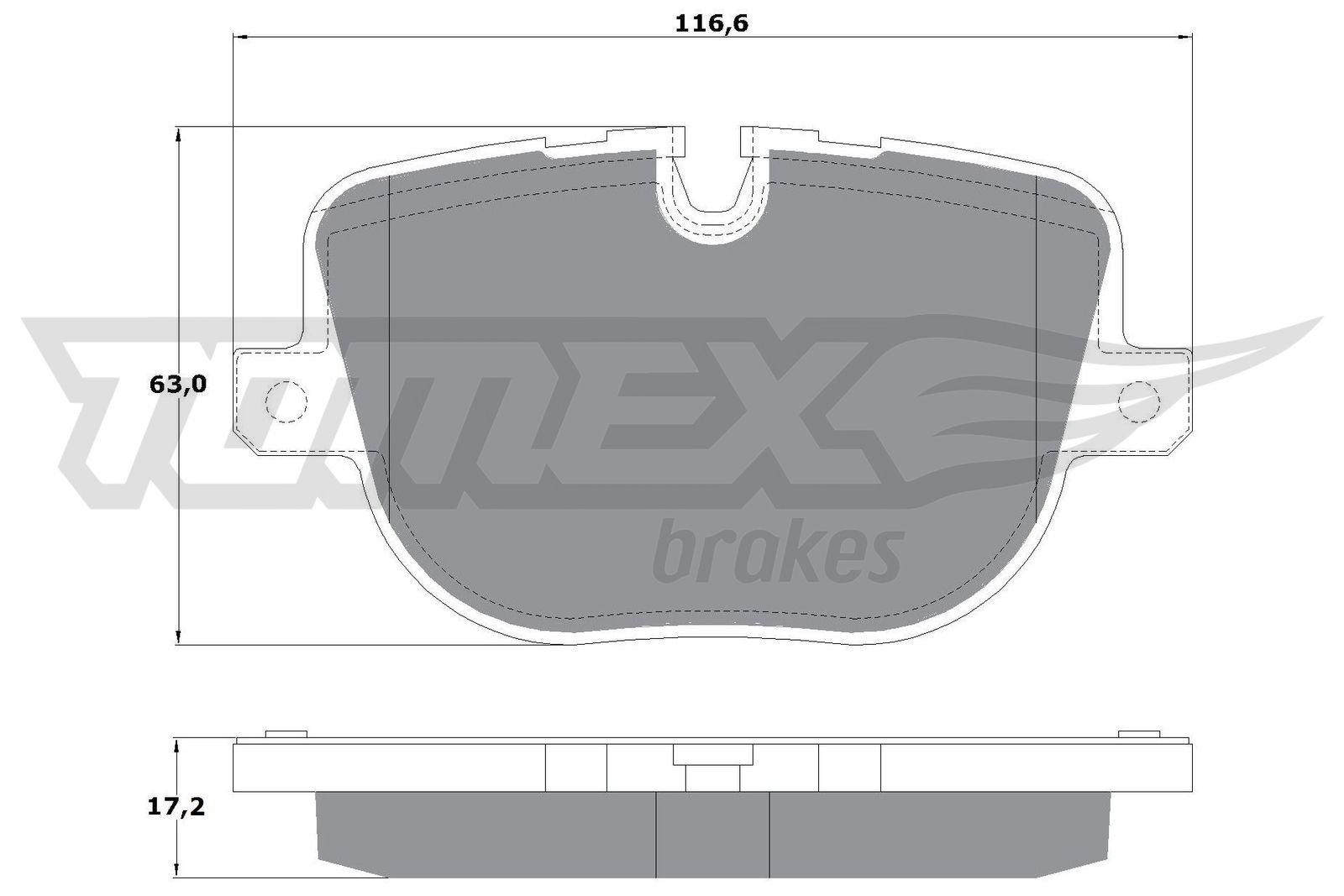 TOMEX Brakes TX 16-93