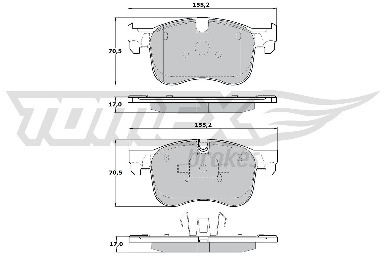 TOMEX Brakes TX 17-29