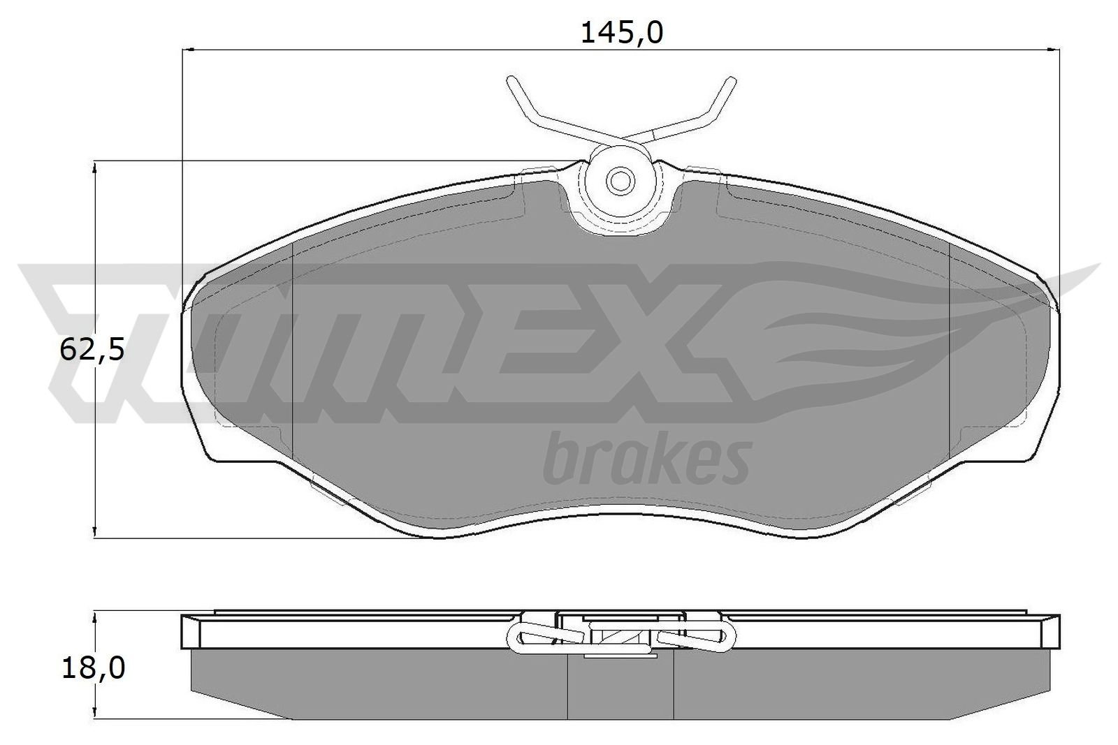 TOMEX Brakes TX 13-08