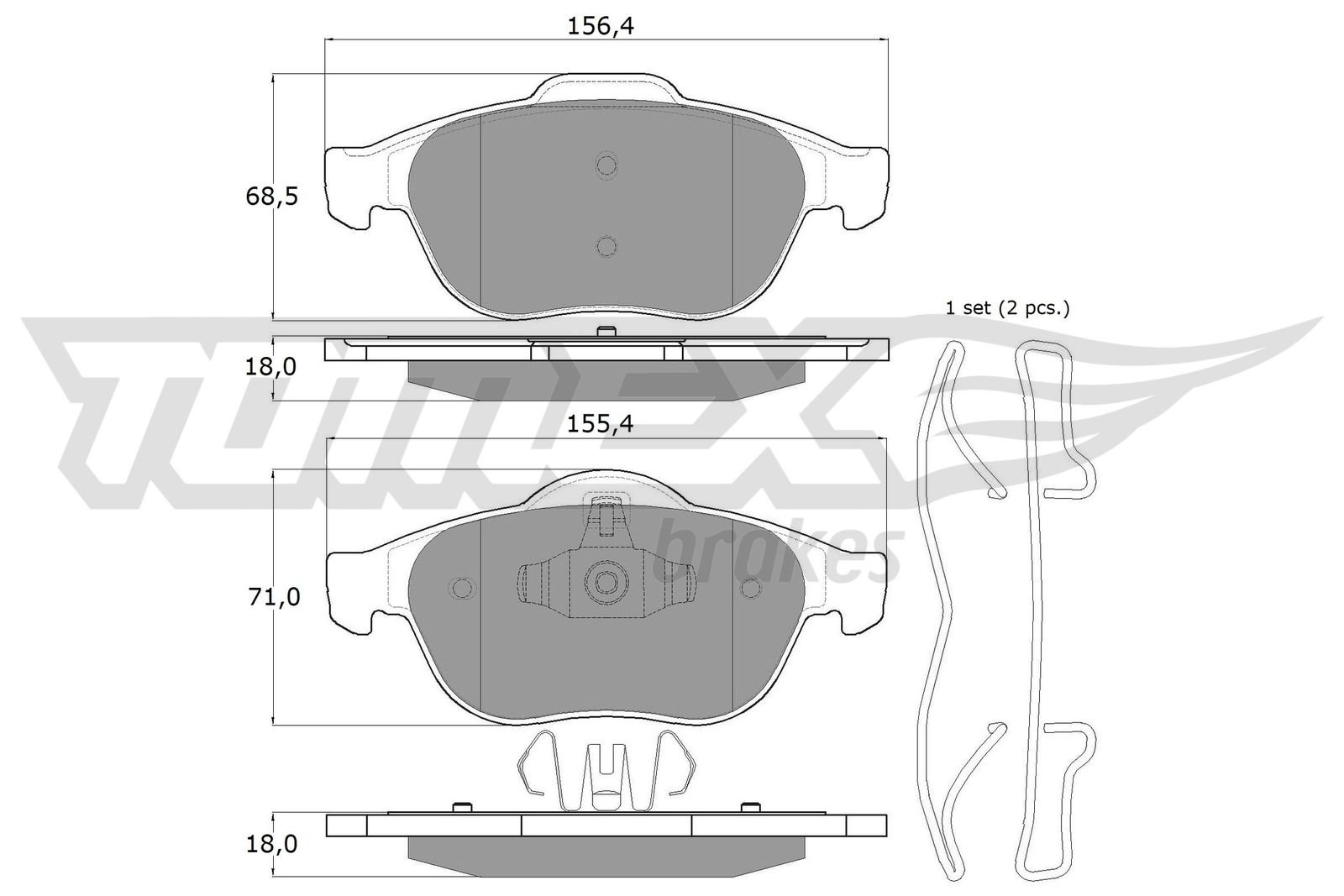 TOMEX Brakes TX 13-50