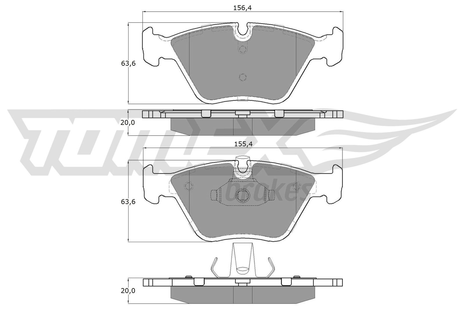 TOMEX Brakes TX 13-20