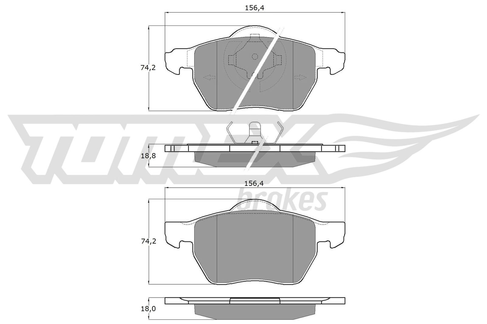 TOMEX Brakes TX 13-131