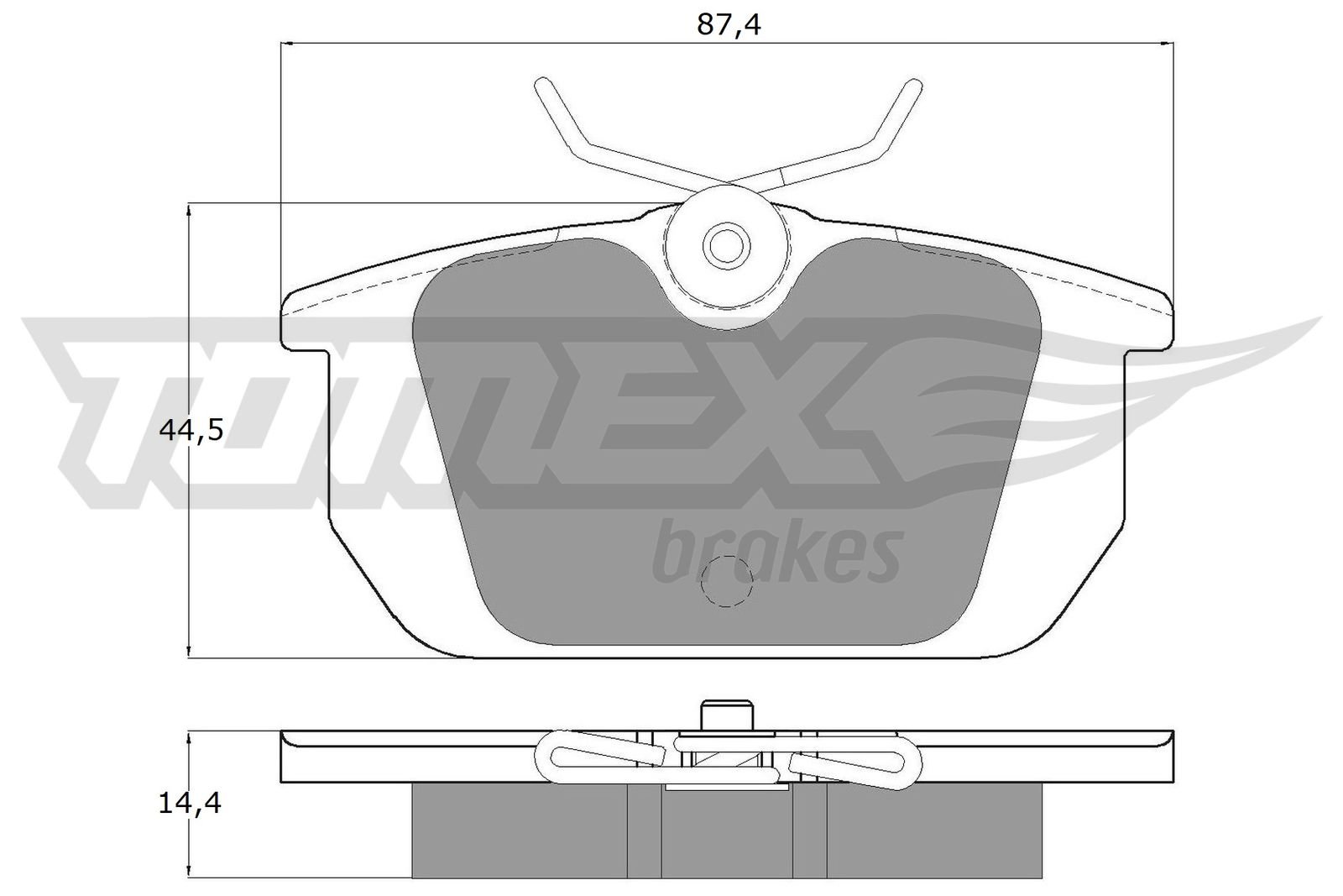 TOMEX Brakes TX 12-01