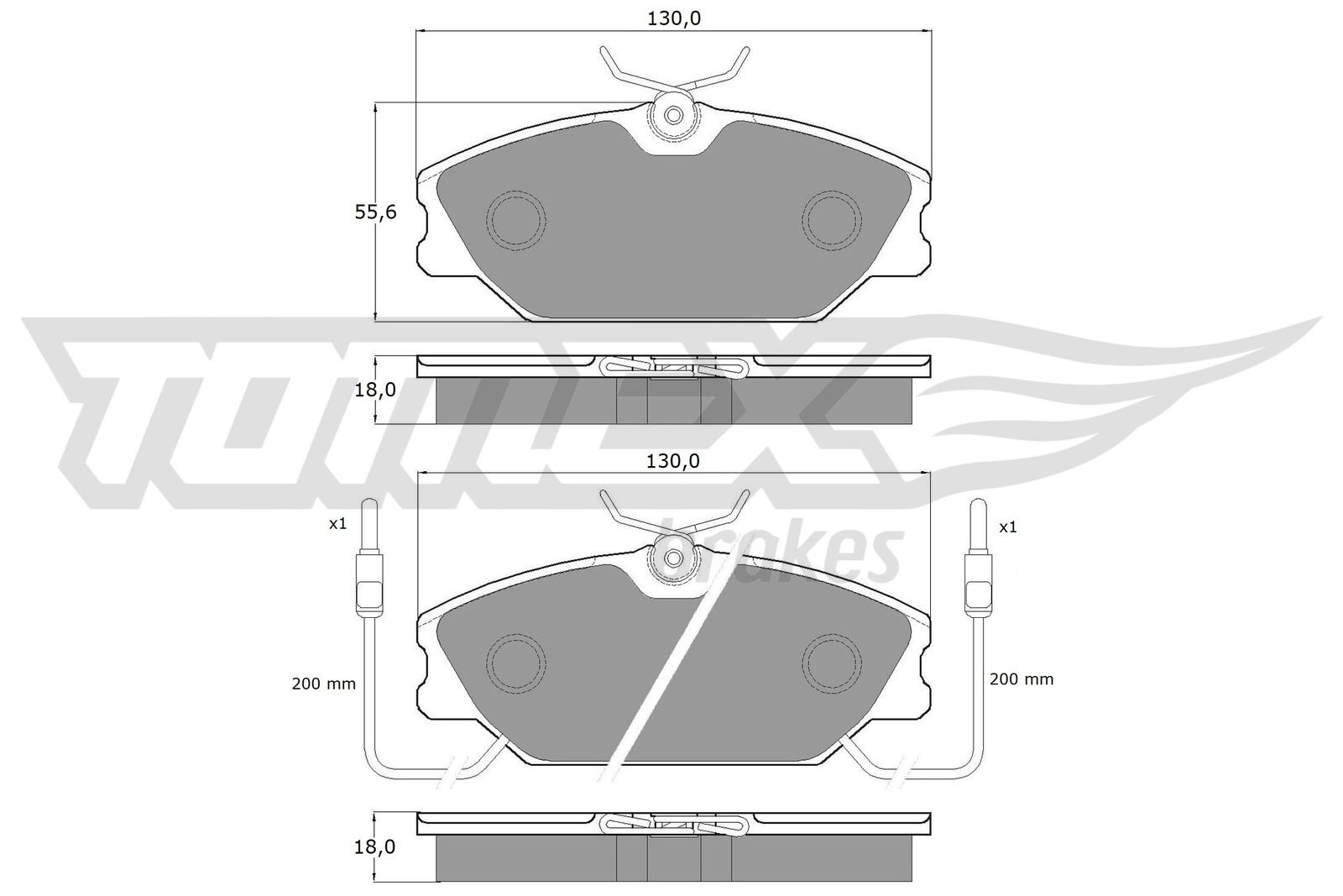 TOMEX Brakes TX 10-77