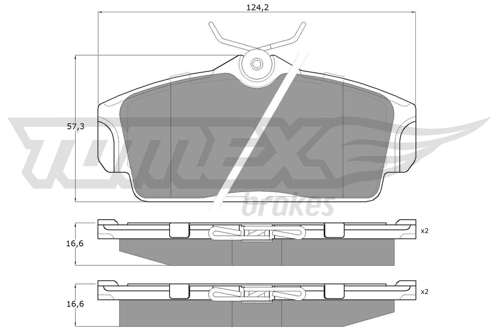 TOMEX Brakes TX 12-92