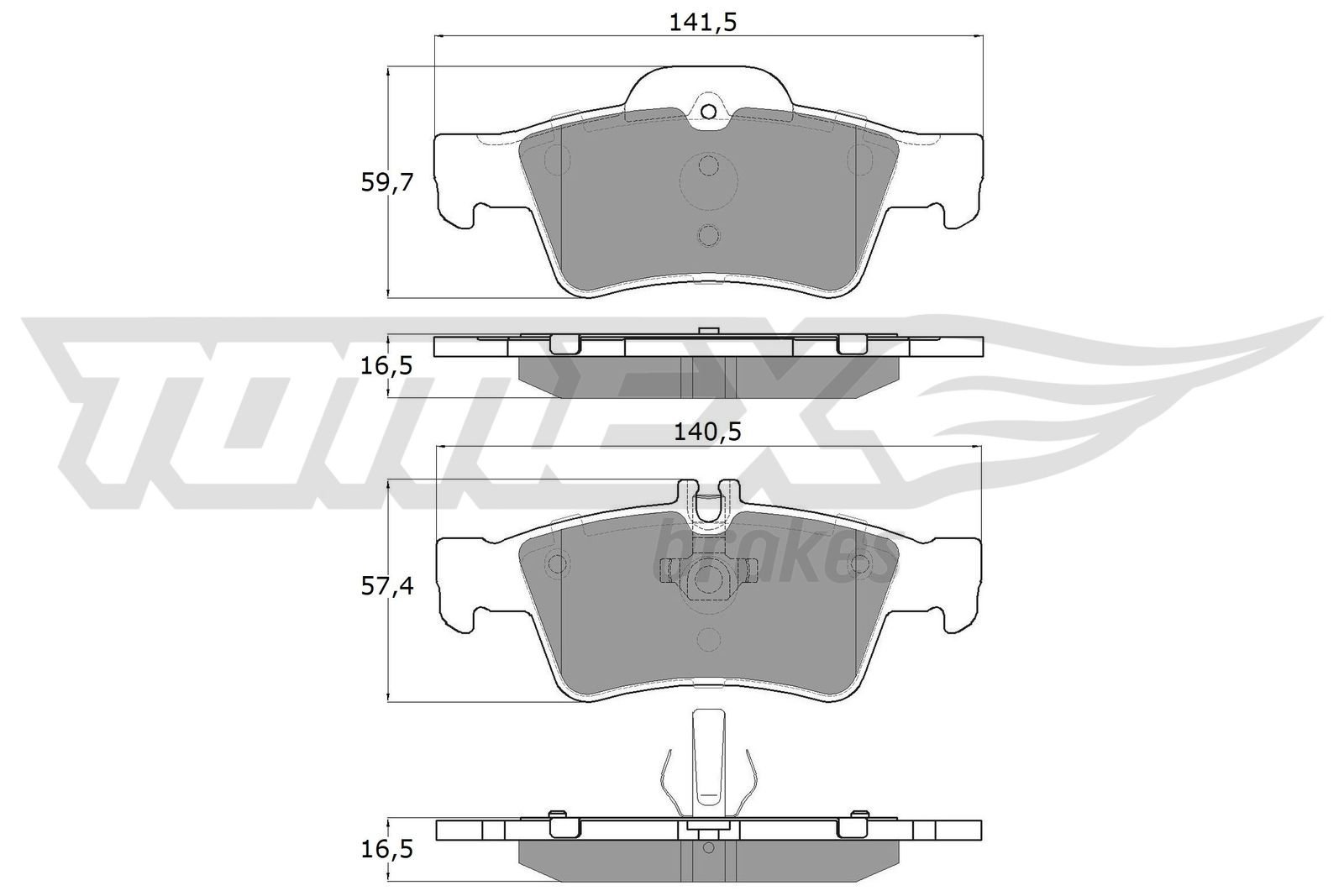 TOMEX Brakes TX 14-30