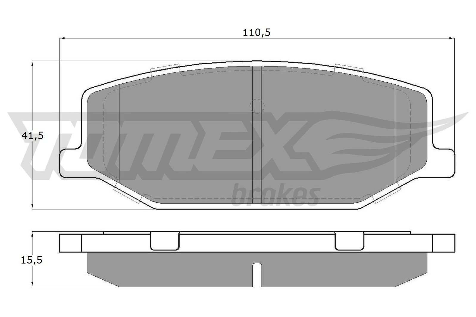 TOMEX Brakes TX 19-36