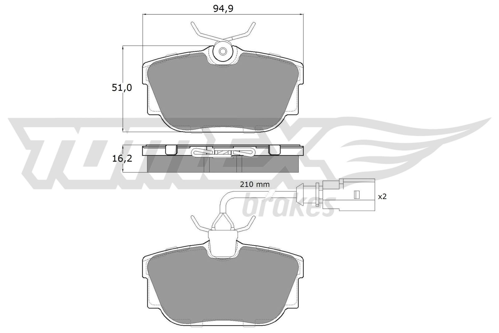 TOMEX Brakes TX 13-901