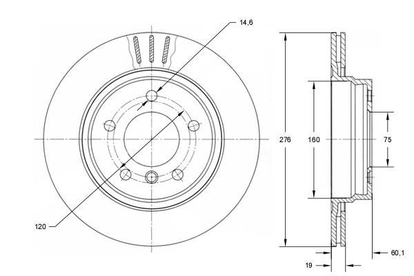 TOMEX Brakes TX 71-57