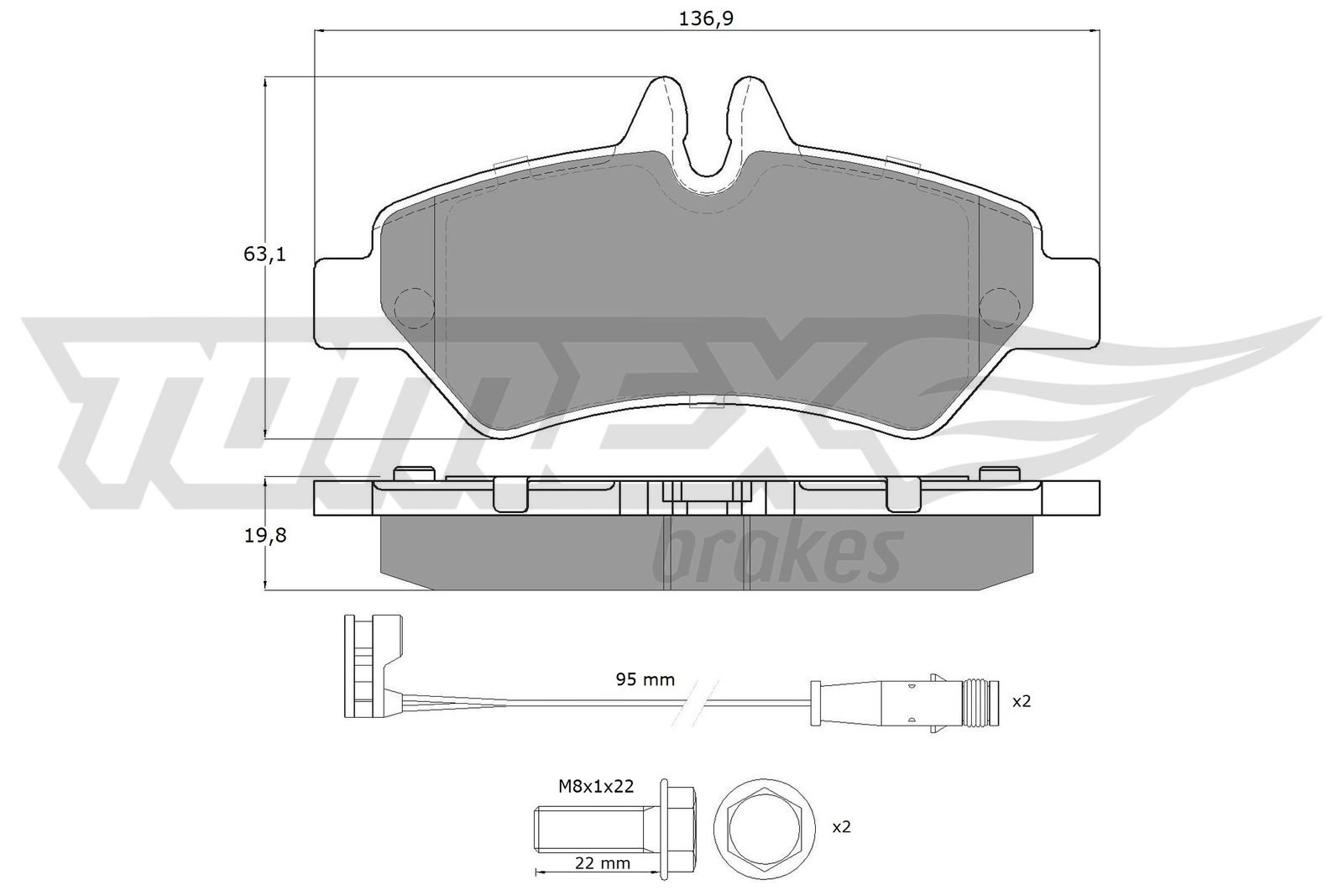 TOMEX Brakes TX 14-27