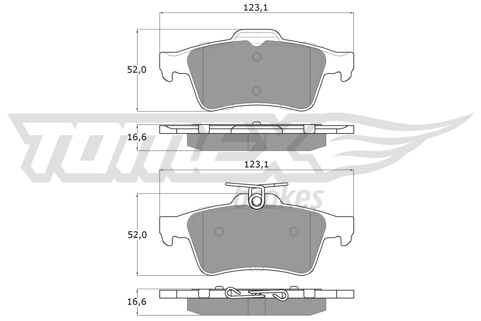 TOMEX Brakes TX 14-28