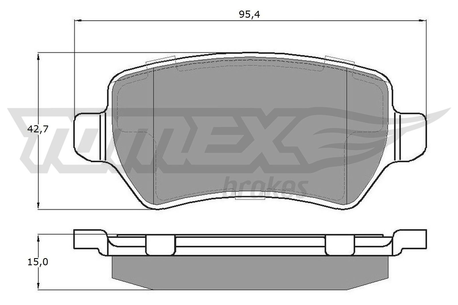 TOMEX Brakes TX 12-971