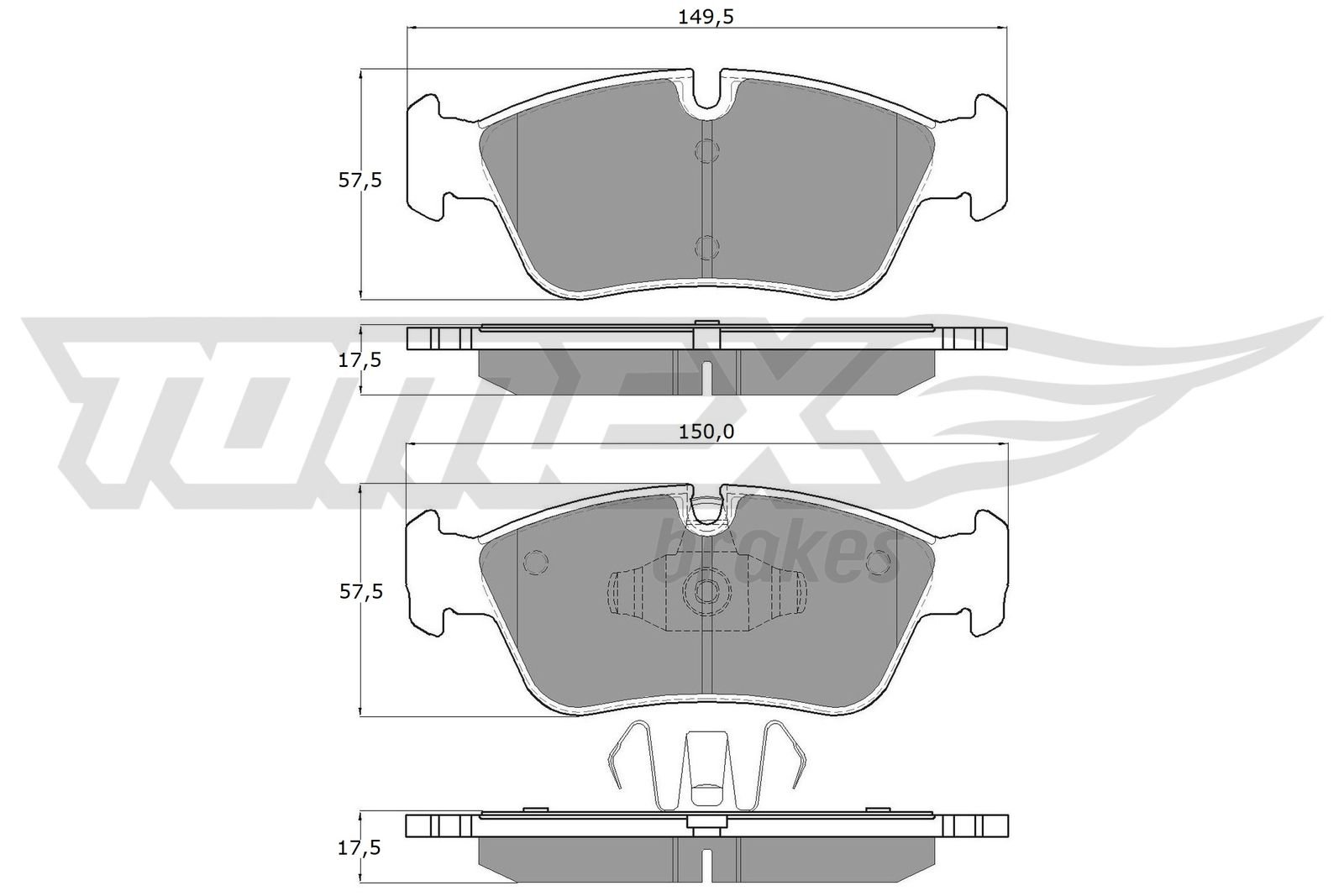 TOMEX Brakes TX 14-35