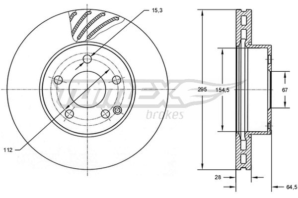 TOMEX Brakes TX 72-76